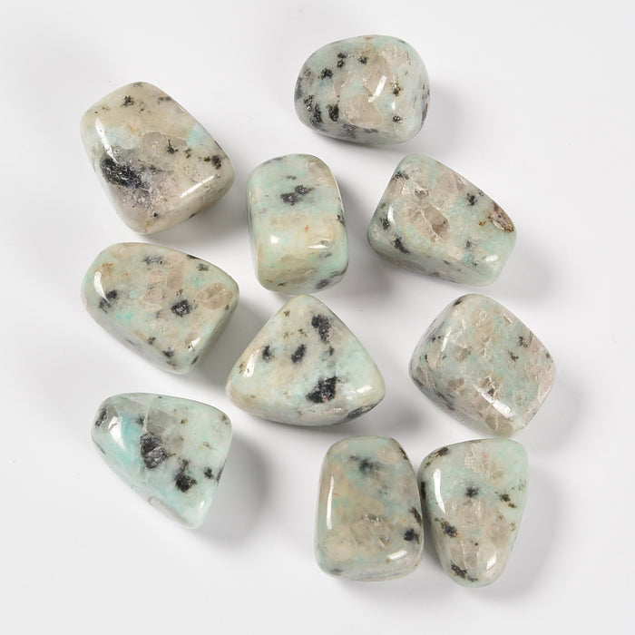 Kiwi Jasper Tumbled Stones Gemstone Crystal 20-30mm, Healing Crystals, Medium Size Stones
