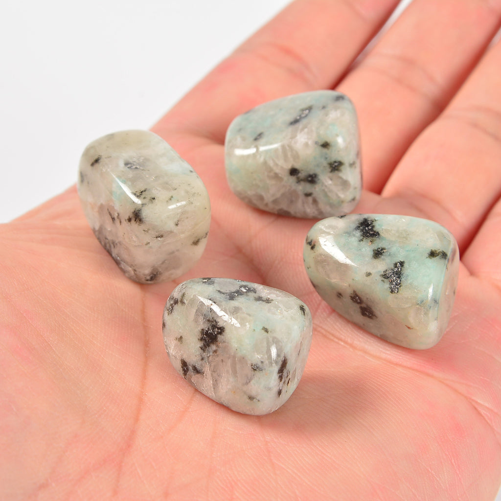 Kiwi Jasper Tumbled Stones Gemstone Crystal 20-30mm, Healing Crystals, Medium Size Stones