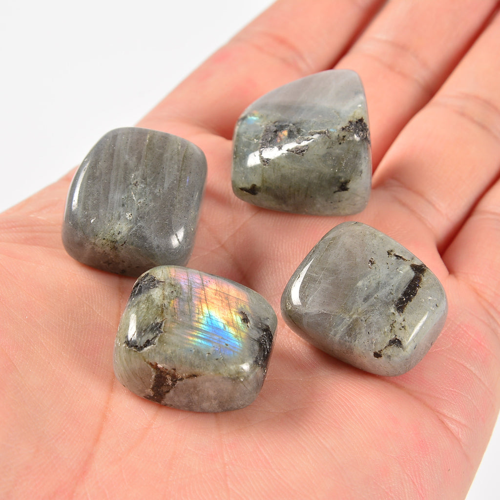 Labradorite Tumbled Stones Gemstone Crystal 20-30mm, Healing Crystals, Medium Size Stones