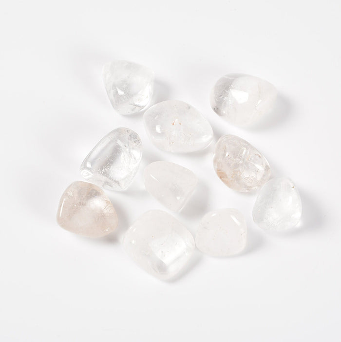 Clear Quartz Tumbled Stones Gemstone Crystal 20-30mm, Healing Crystals, Medium Size Stones