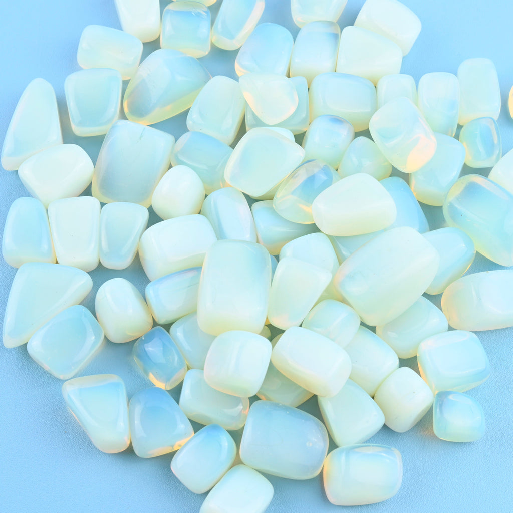 Opalite Tumbled Stones Gemstone Crystal 20-30mm, Healing Crystals, Medium Size Stones
