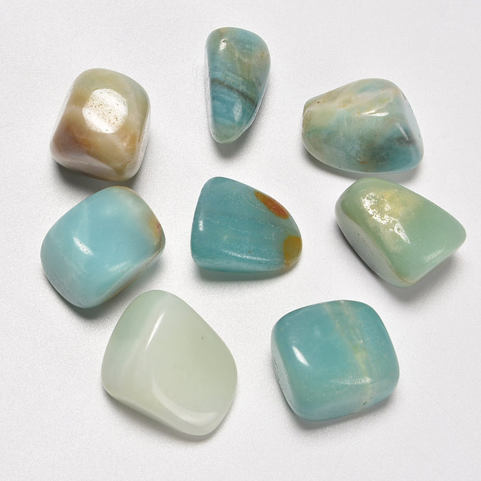Mix Amazonite Tumbled Stones Gemstone Crystal 20-30mm, Healing Crystals, Medium Size Stones