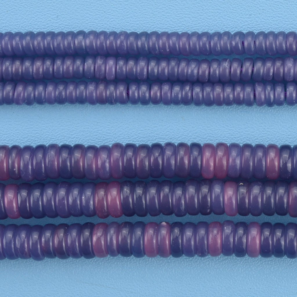2x4mm, 2x6mm Violet Purple Heishi Beads, Heishi Rondelle Spacer Beads, Disc Rondelle, Bead Accessories Jewelry Making DIY Bracelet Necklace